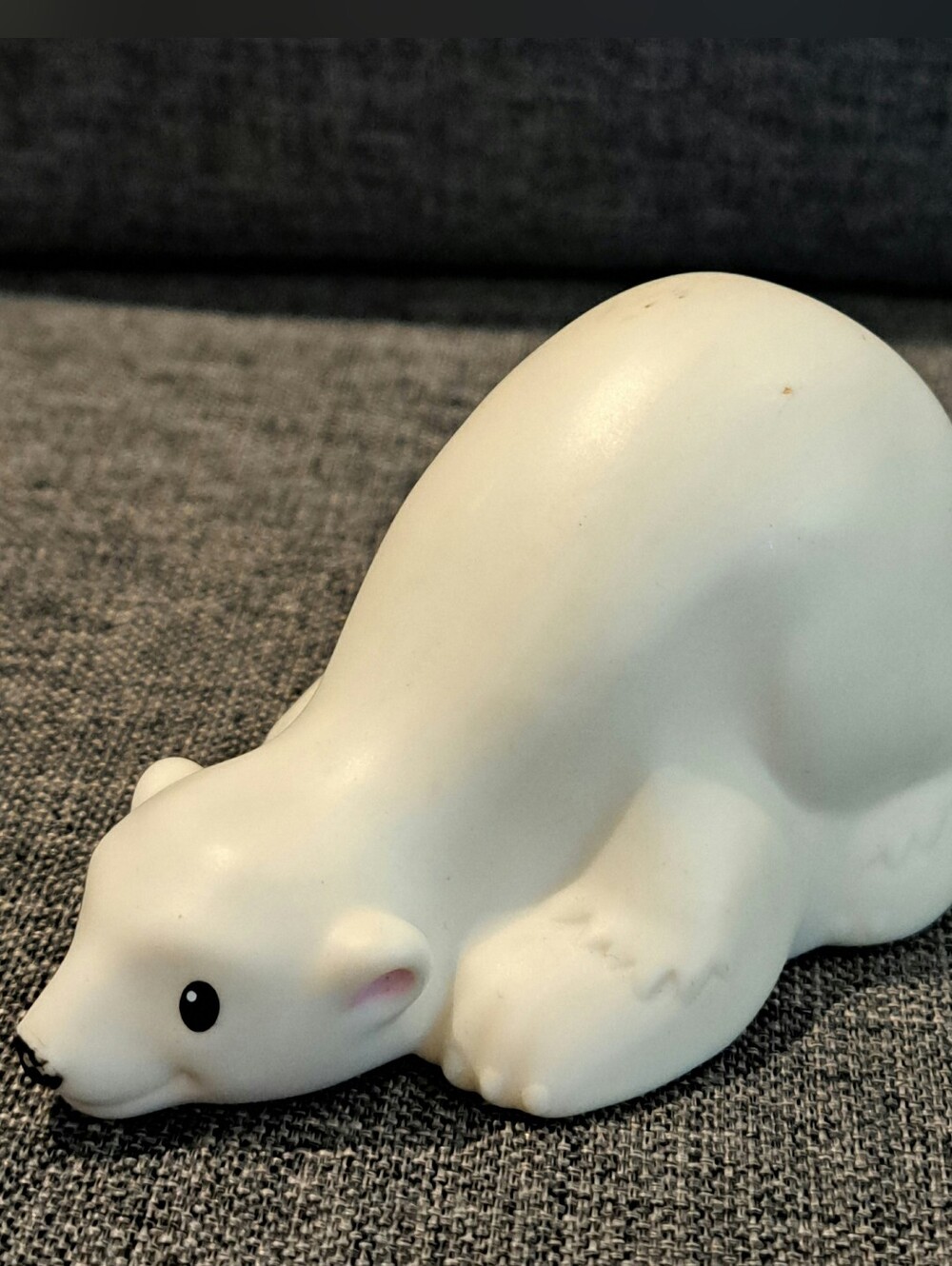 Little People Zoo Talkers White Polar Bear Arctic Animal - Fisher Price